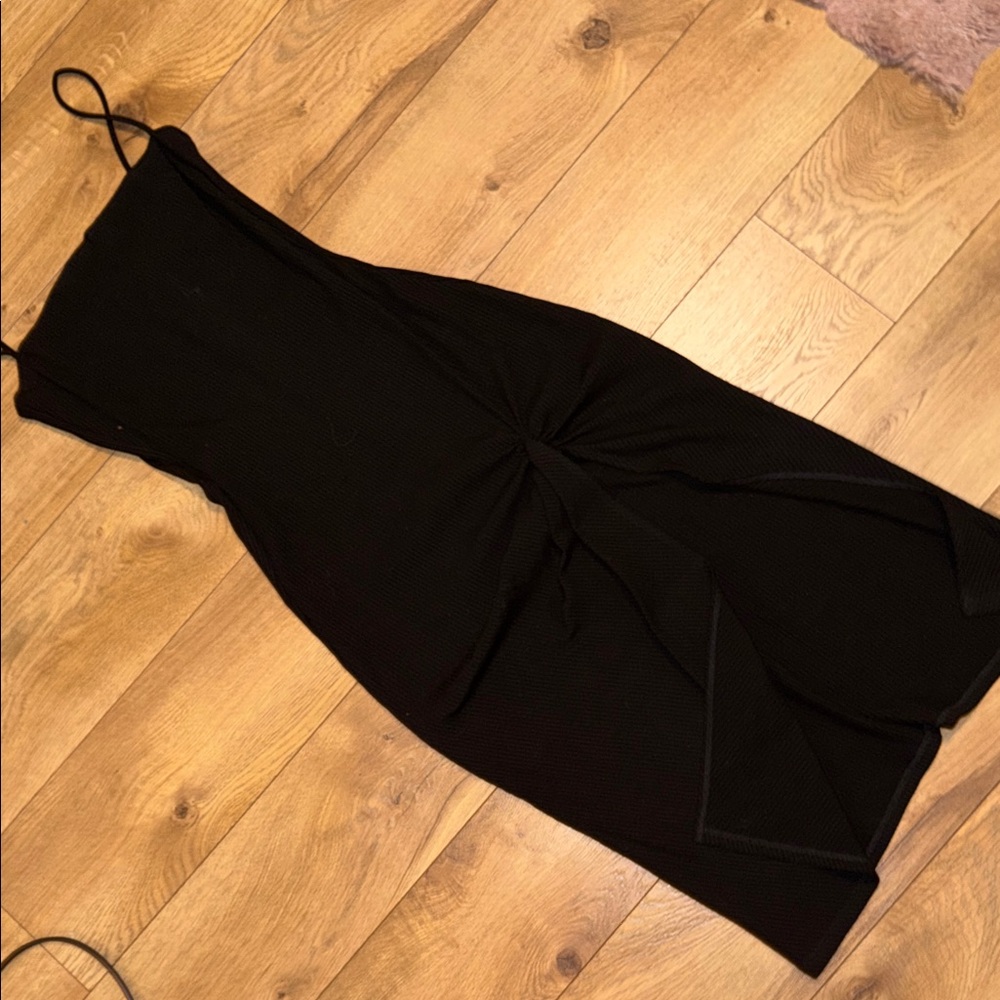 Reformation Black Dress